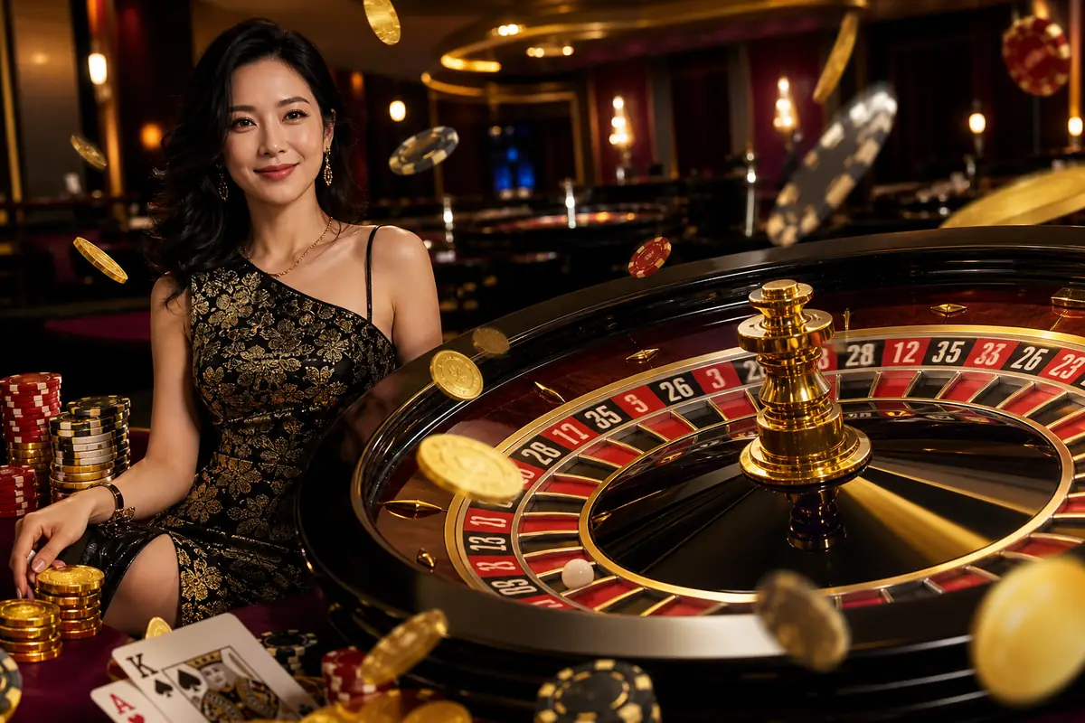 mm3377 roulette live diler profesional